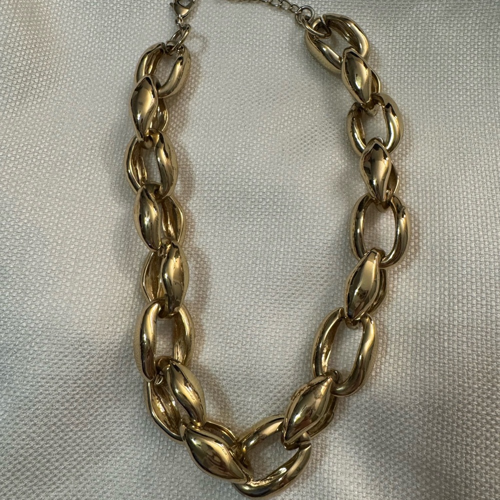 Anna & Ava Gold Statement Necklace